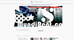 Desktop Screenshot of mundirent.com